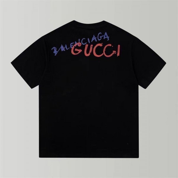 Gucci グッチ夏tシャツブランドかわいい韓国 パチモン tシャツ大人の上質Tシャツtシャツ ユニセック ブランド M - 4XL