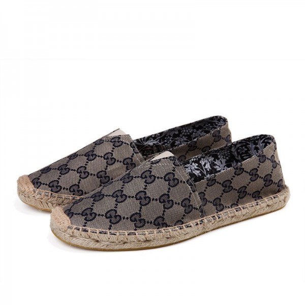 Gucci グッチハイブランド レディース スリッパ カジュアルスニーカーモカシン編み込みウーブンデッキシューズヴァンプウーブンシューズフラット2WAYかかと踏めるパンプスアクティブシューズサボカジュアルストレッチ通気 230¬270cm