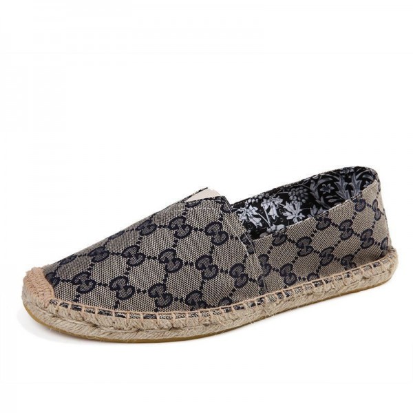 Gucci グッチハイブランド レディース スリッパ カジュアルスニーカーモカシン編み込みウーブンデッキシューズヴァンプウーブンシューズフラット2WAYかかと踏めるパンプスアクティブシューズサボカジュアルストレッチ通気 230¬270cm