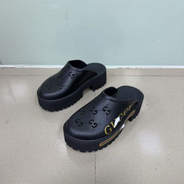 Gucci グッチブランド スリッパ レディース お出かけ用サンダルファッション室内履き春夏スリッパ 夏用 225~270cm 涼しい 蒸れないサンダル素足滑 夏用スリッパ 室内スリッパ ルームシューズ 