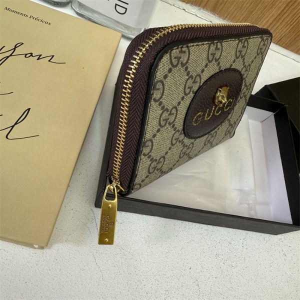 Gucci グッチハイブランドレディースミニ財布 がま口 三つ折り短財布 ウォレット コンパクト 可愛い おしゃれ カードいれ 小銭入れ プレゼント