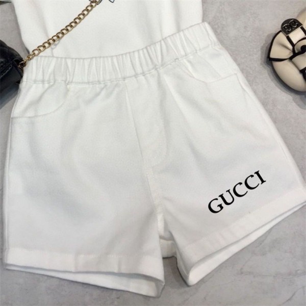 Gucci グッチブランド子供服 男の子 セットアップ 夏服 半袖 Tシャツ ハーフパンツ 90 - 160cm 半ズボン 上下セット 子供 ジャージ 上下セット 男の子 無地 カジュアル 韓国 お洒落 男の子 半袖スウェット セットアップ キッズ
