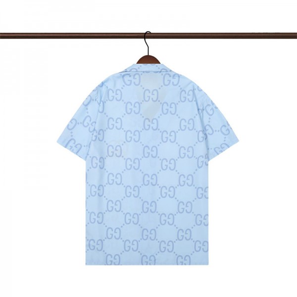 Gucci グッチブランド夏服 シャツ メンズ 半袖 五分袖 吸汗速乾 通気性 レディース S - 5XL 汗染み防止 快適な 柔らかい かっこいい ワイシャツ カジュアル シンプル オシャレ 人気 春夏秋 対応