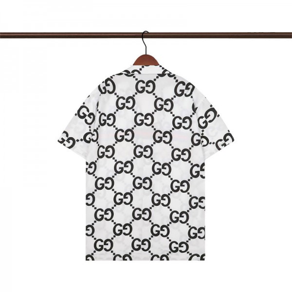 Gucci グッチブランド夏服 シャツ メンズ 半袖 五分袖 吸汗速乾 通気性 レディース S - 5XL 汗染み防止 快適な 柔らかい かっこいい ワイシャツ カジュアル シンプル オシャレ 人気 春夏秋 対応