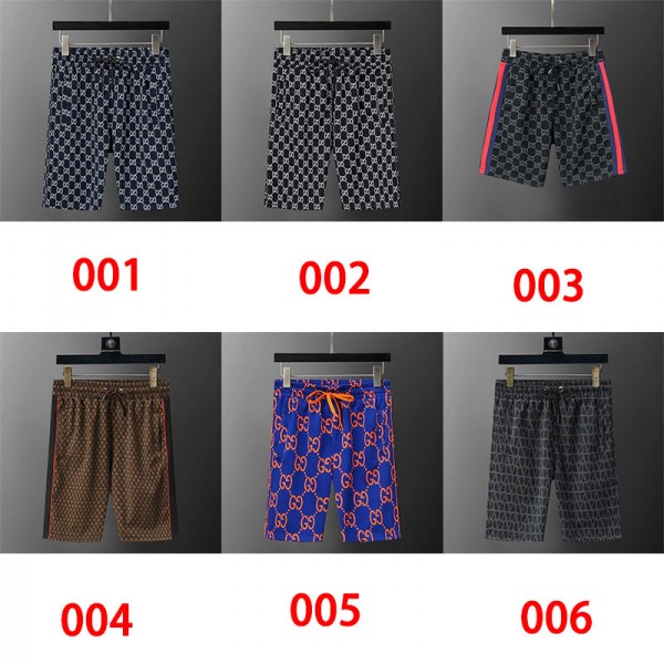 ブランドグッチ水着 メンズ サーフパンツ Gucci 海水パンツ ボードショーツ スイムウェア 水陸両用 速乾 ビーチパンツ 男性用 プール 大きいサイズ 速乾 ショートパンツ 部屋着 夏 S - 5XL