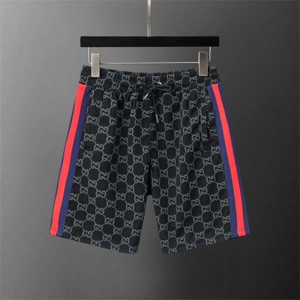 ブランドグッチ水着 メンズ サーフパンツ Gucci 海水パンツ ボードショーツ スイムウェア 水陸両用 速乾 ビーチパンツ 男性用 プール 大きいサイズ 速乾 ショートパンツ 部屋着 夏 S - 5XL