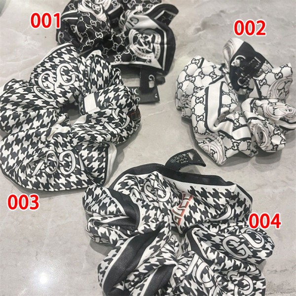 Gucci グッチハイブランドシルク シュシュ シルクヘアゴム 摩擦軽減 静電気防止 髪に優しい 跡がつかない 髪ゴム 高弾性 おしゃれ 大人 女性 ヘアアクセサリー