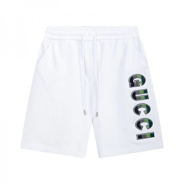 Gucci ハーフパンツ レディース グッチブランド ショートパンツ 五分丈 M - 5XL ハイウエスト 夏 短パン 通気 速乾 吸汗 柔らかい 伸縮性 着痩せ シンプル ポケット付き カジュアル ヨガ ランニング