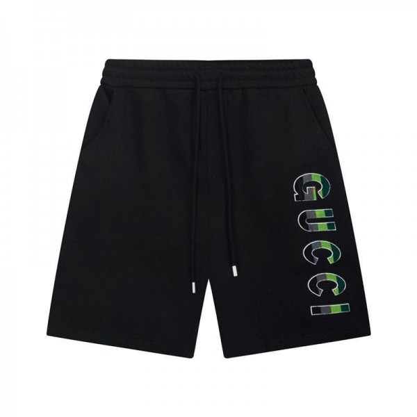 Gucci ハーフパンツ レディース グッチブランド ショートパンツ 五分丈 M - 5XL ハイウエスト 夏 短パン 通気 速乾 吸汗 柔らかい 伸縮性 着痩せ シンプル ポケット付き カジュアル ヨガ ランニング