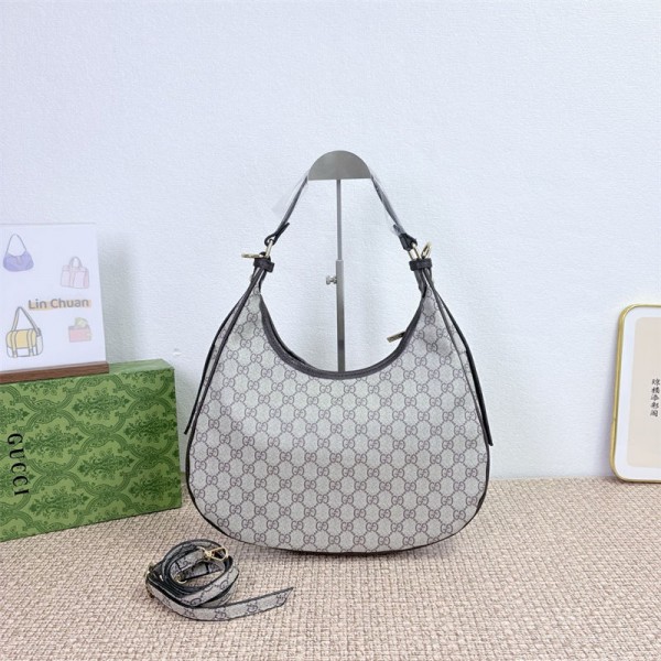 Gucci グッチハイブランド三日月バ型ッグ肩掛けバッグ 3点セット ブランド男女兼用レディースショルダーバッグブランドカジュアルブランドミニバッグコーデ