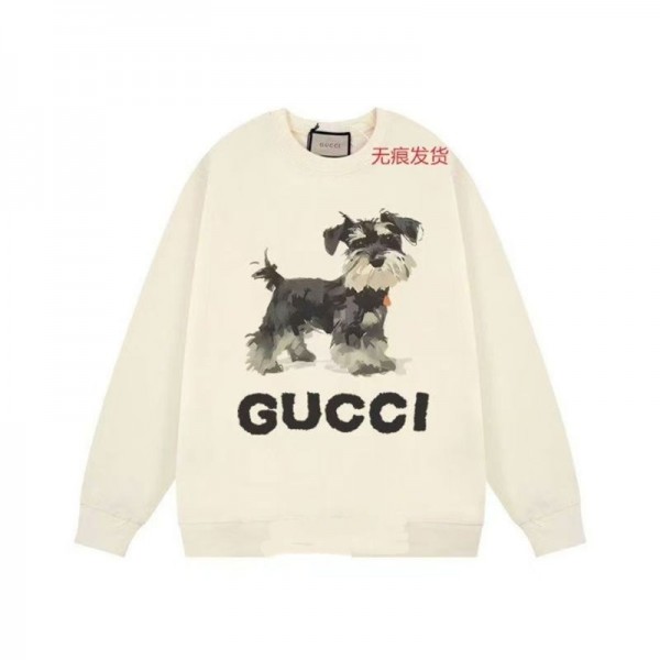 Gucci グッチスウェットハイブランド秋冬プルーオーバー ハイブランド秋冬服パーカーブランドスウェット S - 3XL 上着ゆったりスウェット偽物 男女兼用