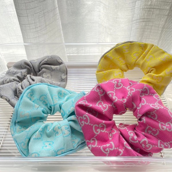 Gucci グッチブランドヘアシュシュレディースブランドボリュームンヘアゴム女性ブランドバナナクリップ髪アレンジかわいいヘアバンドハイブランド