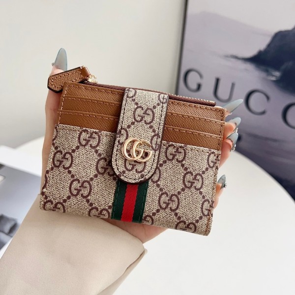 Gucci グッチハイブランドレディース財布 二つ折り財布 PU革 短財布 小さい カード入れ 小銭入れ  ウォレット お札入れ スキミング防止 おしゃれ ショッピング クリスマス 誕生日 プレゼント