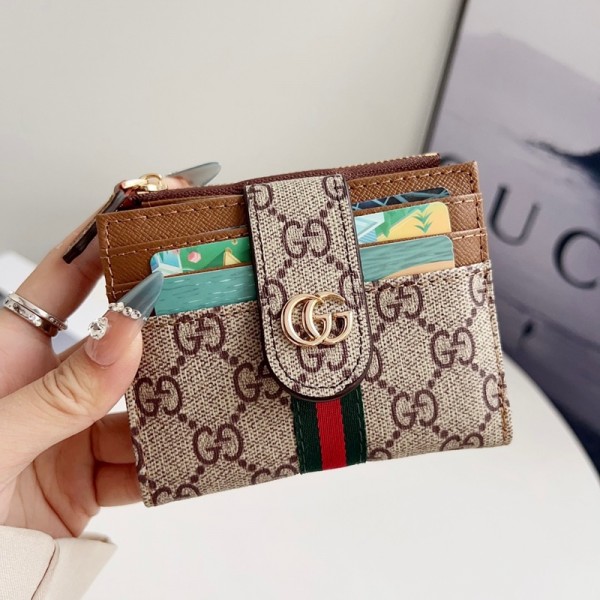 Gucci グッチハイブランドレディース財布 二つ折り財布 PU革 短財布 小さい カード入れ 小銭入れ  ウォレット お札入れ スキミング防止 おしゃれ ショッピング クリスマス 誕生日 プレゼント