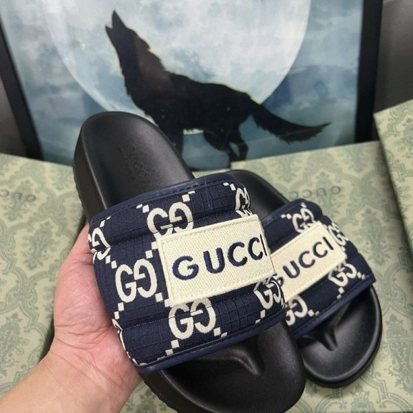 Gucci グッチブランド スリッパ レディース お出かけ用サンダルブランド室内スリッパ  ベランダ用ブランド ミュール  225¬270CM 美脚 可愛いレディース メンズ 室内履き スリッパ ペア カップル