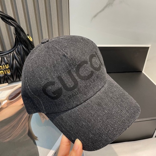 グッチ ブランドGucci キャップ メンズ デニムキャップ 無地 野球帽子 大きめ トラッカーキャップ 日よけ アウトドア テニス ゴルフ ハイキング ヒップホップ 春 夏 秋冬 男女兼用