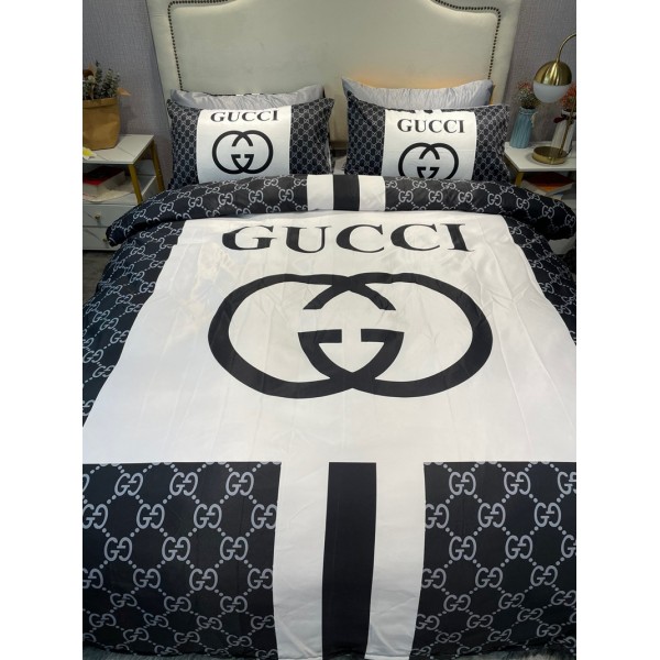 ブランドGucci グッチ寝具4点セット シングル セミダブル ダブル 春夏 布団カバー セットハイブランドボックスカバー 激安 ベッドシート 枕カバー 4点セット コットンブランド 布団カバー コピー布団カバー シール 枕カバーブランド おすすめ