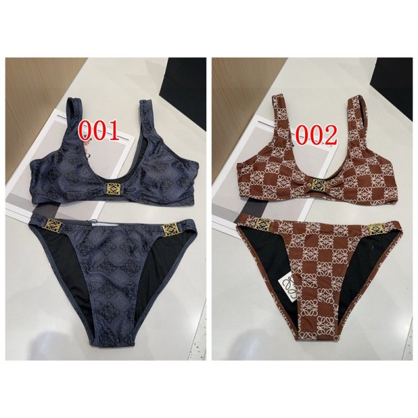 LOEWE ロエベブランドコピービキニ セクシー おしゃれ スイミング服 ビキニ 激安 ショートパンツ 大きいサイズ 体型カバー 水着 ビーチウェア S-XL