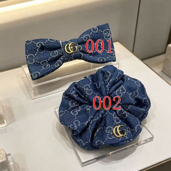 Gucci グッチカチューシャブランドかわいいブランドリボンヘアゴム女性ハイブランドシュシュ存在感抜群かわいいヘアピンハイブランド