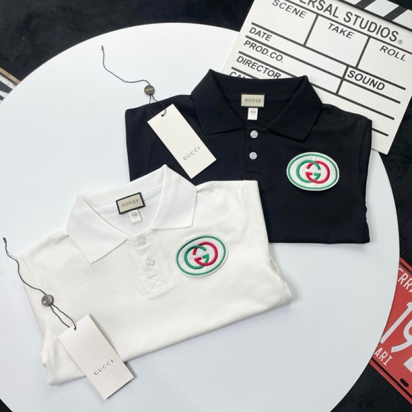 Gucci グッチポロtシャツハイブランド子供服 ポロシャツ 男の子 半袖 polo 目立つシャツ 夏 90-160cm 襟付 キッズ ボーイズ Tシャツ スクール ジュニア 制服 お受験 着心地がいい 通園 通学