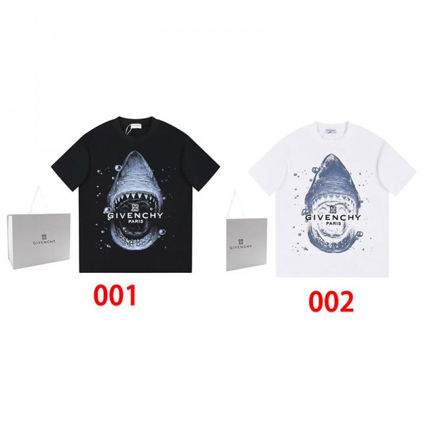 Givenchy ジバンシィブランドtシャツカットソー コピーブランドtシャツオーバーサイズ20代 30代40代tシャツ 激安パロディ大人の上質TシャツS - 4XL