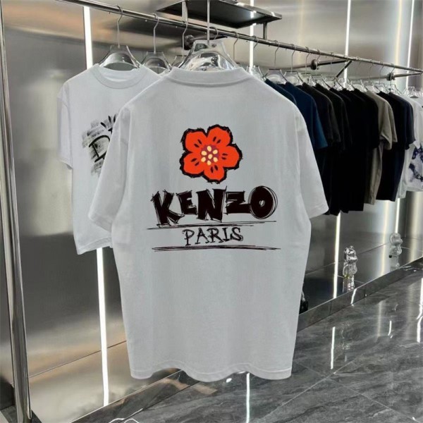 Kenzo ケンゾー tシャツハイブランド夏ブランドtシャツオーバーサイズ夏tシャツブランドかわいいtシャツ ユニセック ブランドM - 3XL