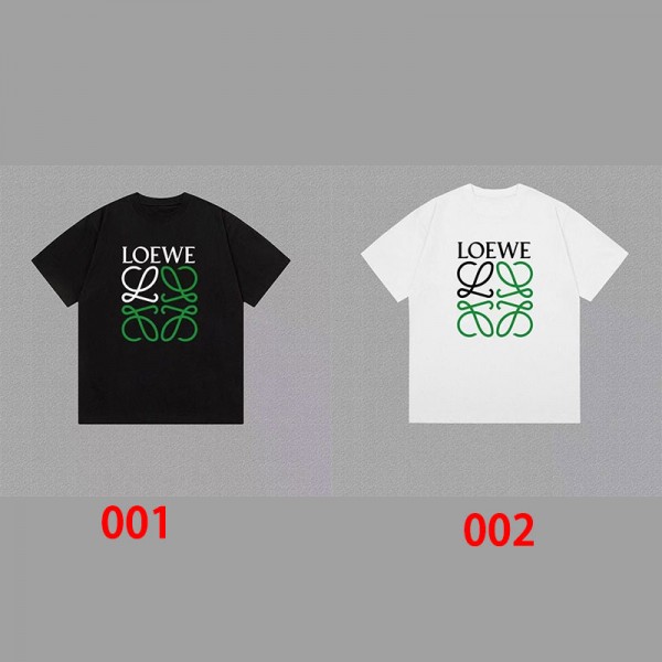 LOEWE ロエベブランド半袖tシャツハイブランドtシャツ S - 4XL 偽物レディースメンズブランドtシャツオーバーサイズ韓国 パチモン tシャツ