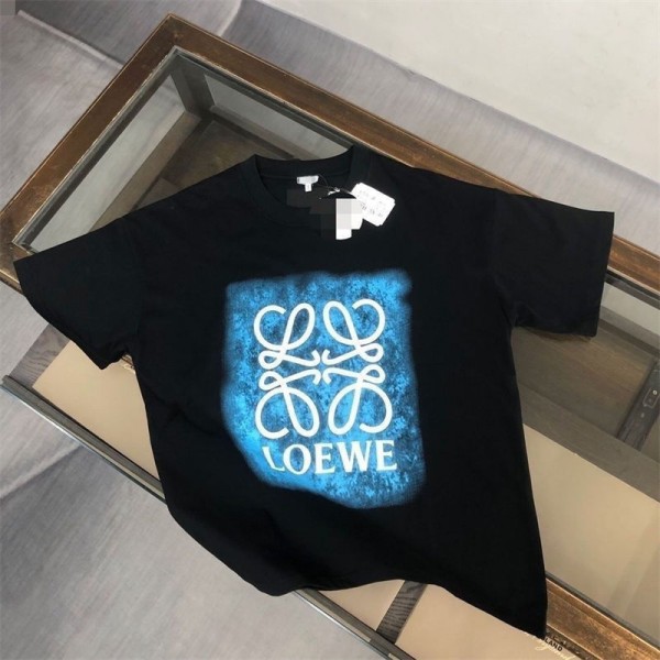 LOEWE ロエベブランドtシャツカットソー コピーブランドtシャツ高品質20代 30代40代tシャツ 激安パロディ大人の上質TシャツS - 2XL