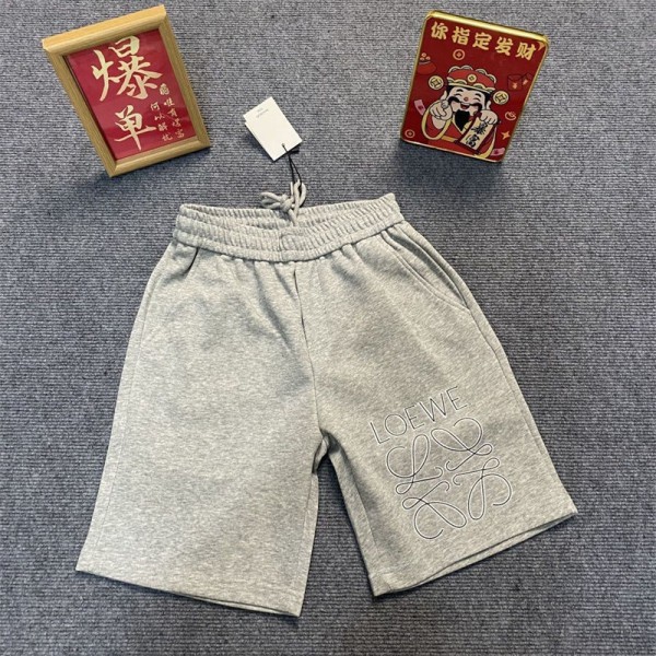 ロエベ ショートパンツ メンズ 夏用 ブランド Loewe 短パン 洗い加工 綿 ツイル カーゴパンツ M - 5XL かっこいい ハーフパンツ ゆったり イージーぱんつ おしゃれ たんぱん ショート丈 ボトムス 作業 わーくぱんつ カジュアル 半ずぼん 夏