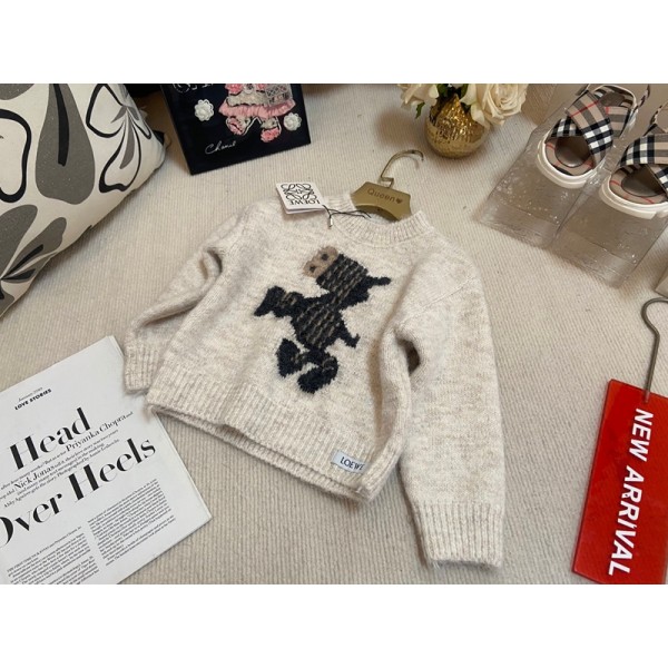 LOEWE ロエベハイブランドプルオーバーパーカー偽物スウェットハイブランド秋冬レディースメンズプルオーバーブランドハイブランド秋冬服パーカー90-140cm