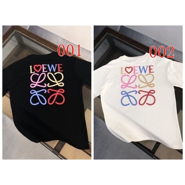 LOEWE ロエベtシャツハイブランド夏ブランド半袖tシャツハイブランド半袖tシャツ男女兼用ブランド 服 コピー 激安屋 S-5XL