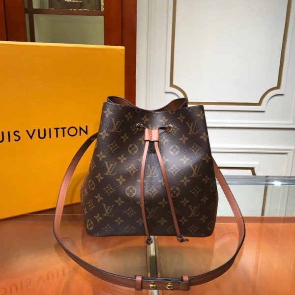 ルイヴィトン 定番 バッグ 巾着バッグ レディース 高品質 ショルダーバッグ lv ブランド バケツバッグ レザーバッグ 巾着型 バケツ 大容量 クラシック柄 上品 シンプル 耐久性 