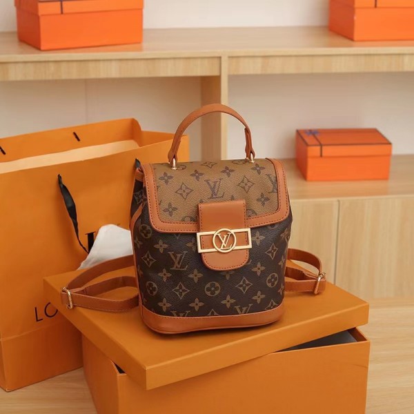 ブランド ルイヴィトン リュックバック lv バックバッグ レディース おしゃれ 大容量 リュックサック 可愛い ミニリュック シンプル ミニ バッグ 高品質PUレザー 通勤 ファッション 通学 