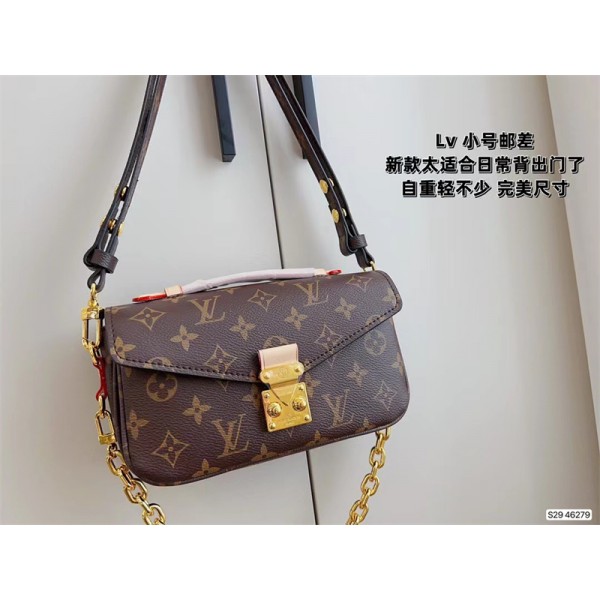 ハイブランド LOUIS VUITTON メッセンジャーバッグ ルイヴィトン ミニ斜め掛けバッグ ハンドバッグ 流行り 人気 定番スタイル 女子 高級バッグ 2WAYバッグ 軽量 便利 レディース