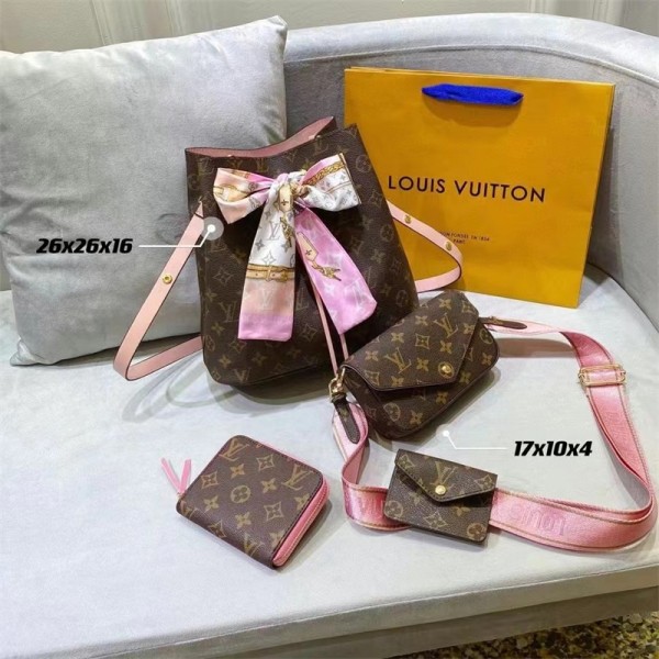 ルイヴィトン/LV バック ショルダーバッグ シャネルチェーンバッグ２点セット トートバッグ３点セット 定番 財布 潮流 ファション斜め掛けバッグ レザーバッグ