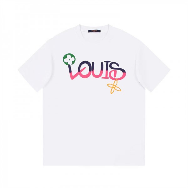 Lv ルイヴィトンブランド韓国 tシャツカットソー コピー ブランド半袖tシャツハイブランドtシャツ偽物レディースメンズ韓国tシャツ ユニセック ブランド S¬5XL