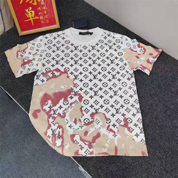 Lv ルイヴィトンブランド半袖tシャツブランドtシャツ高品質20代 30代40代tシャツ 激安パロディtシャツ ユニセック ブランドL - 4XL