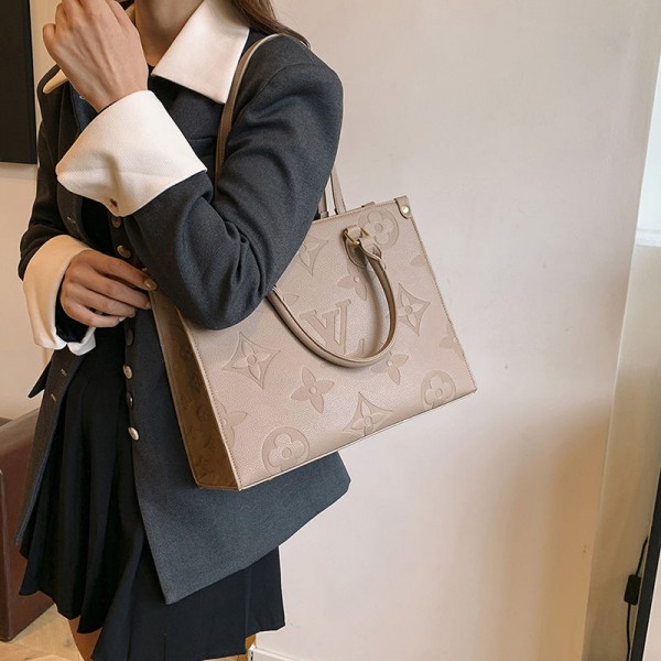 Lv ルイヴィトン肩掛けバッグ ブランド男女兼用 ブランド手提げカバン大容量レディース メンズ ハンドルバッグ ブランドカジュアル ブランドトートバッグ