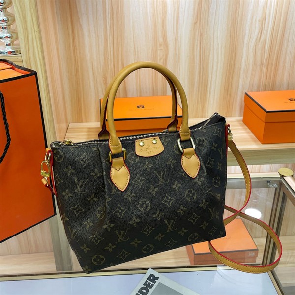 Lv ルイヴィトン ブランドハンド バッグ 2way ハイブランド肩掛けバッグブ ランド 男女兼用 ブランドトートバッグ大容量 ファッション 高品質