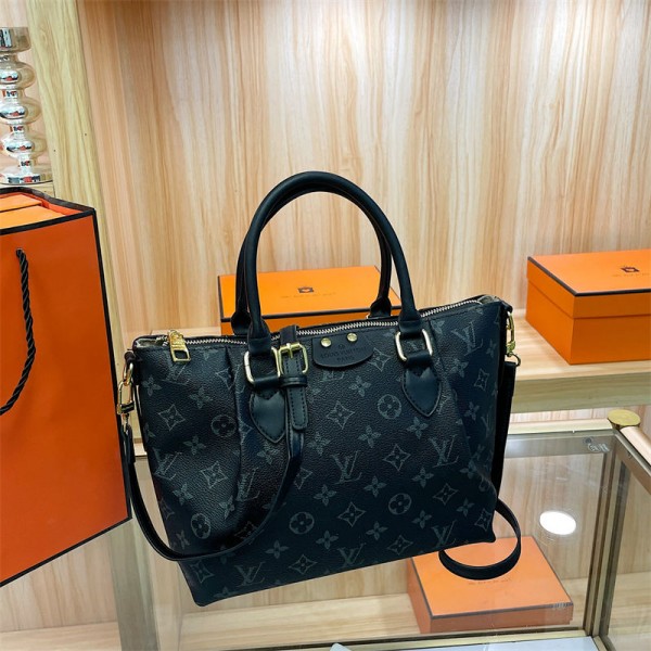 Lv ルイヴィトン ブランドハンド バッグ 2way ハイブランド肩掛けバッグブ ランド 男女兼用 ブランドトートバッグ大容量 ファッション 高品質