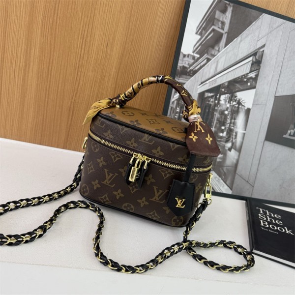 Lv ルイヴィトンハイブランドショルダーバック ボックス型 ワンショルダーバッグ 斜め掛け 肩掛けカバン フェイクレザーショルダーバッグ スクエアショルダーバッグ ミニショルダーバッグ 