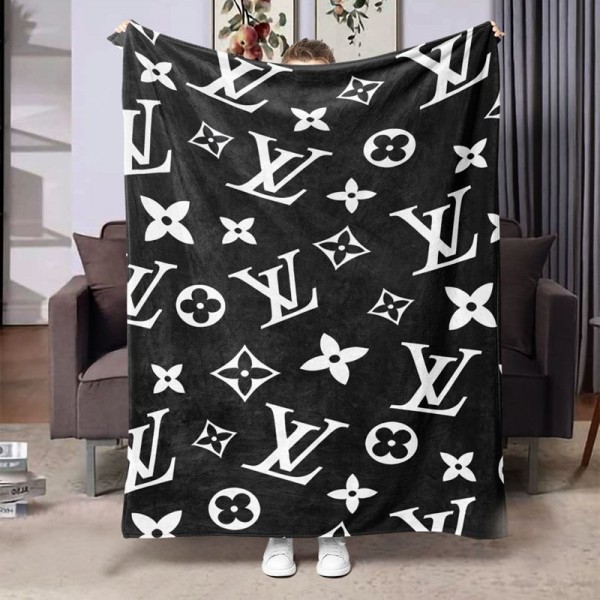 Lv ルイヴィトンハイブランド毛布コピー激安ブランドパロディ寝具夏 エアコン毛布 ブランド掛け布団高級感ありフランネルブランケット 150*200cm