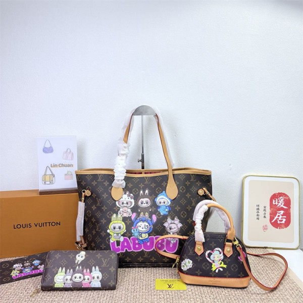 Lv ルイヴィトン肩掛けバッグブランド男女兼用ブランド手提げカバン大容量ブランドトートバッグ鞄ブランドミニバッグコーデ 3点セット Lv ルイヴィトン肩掛けバッグブランド男女兼用ブランド手提げカバン大容量ブランドトートバッグ鞄ブランドミニバッグコーデ 3点セット