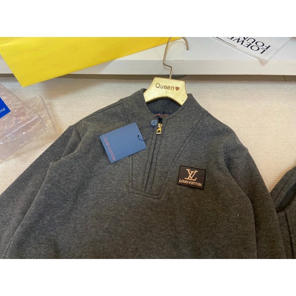 Lv ルイヴィトンブランド子供服 男の子 セットアップ パーカー ロングパンツ ジャージ 裏起毛スウェット 長袖 カジュアル キッズ ガールズ 100-160cm トレーナー ズボン スポーツ 春秋冬 部屋着 運動着 お出かけ