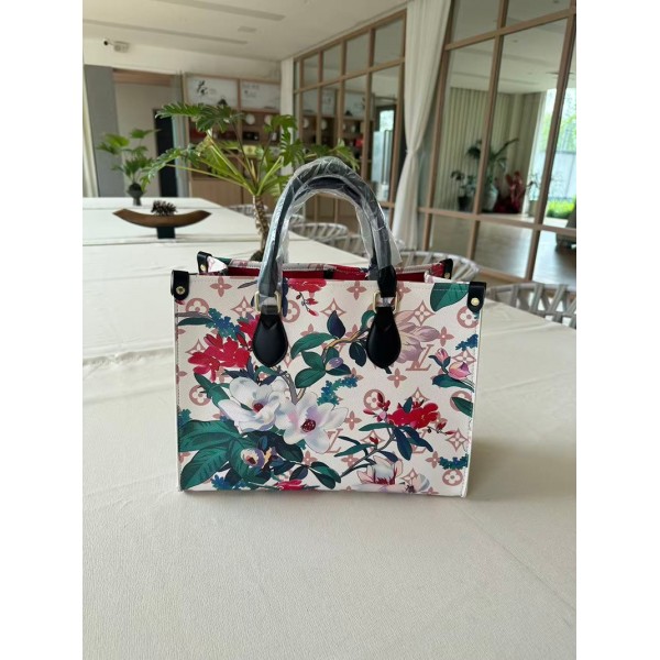 Lv ルイヴィトンブランドハンドバッグ ブランド手提げカバン 大容量 レディース トートバッグ ブランド復古バッグコーデ 