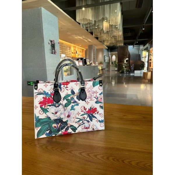 Lv ルイヴィトンブランドハンドバッグ ブランド手提げカバン 大容量 レディース トートバッグ ブランド復古バッグコーデ 