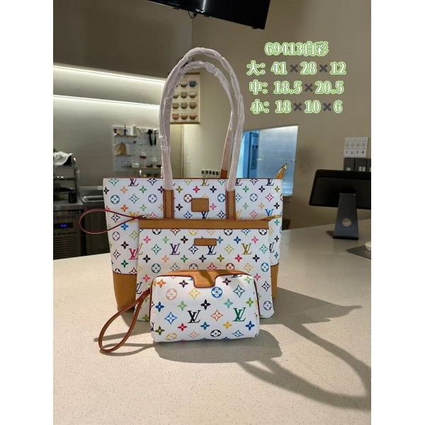 Lv ルイヴィトンハイブランドハンドバッグ ブランド手提げバッグ 女性 肩掛けカバン 化粧バッグ ハイブランドポーチ ブランドミニバッグコーデ