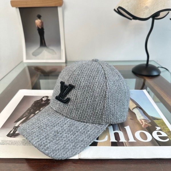 Lv ルイヴィトンハイブランドハット男女兼用ブランド野球帽レディースブランドバケットハット女性ニットハットブランド保温