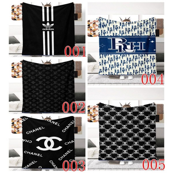 Chanel シャネル激安ブランドパロディ寝具保温防寒 旅行 昼寝毛布 ブランケット ルイヴィトンLV寝具ブランド掛け布団高級感あり寝具 エアコン対策 車中 オフィス お昼寝ブランド毛布 激安