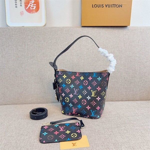 Lv ルイヴィトンハイブランド手提げバッグ 3点セット ブランドショルダーバッグ女性ブランドハンドバッグブランド手提げカバン大容量